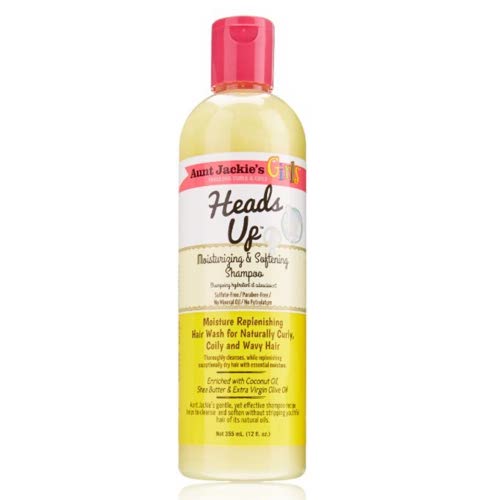 Aunt Jackie's Girls Heads Up Moisturizing & Softening Shampoo 12Fl. Oz / 355mL
