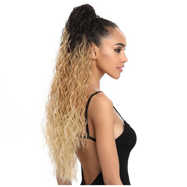 Sleek Belle eZ Ponytail Synthetic Hair Full Body Slightly 30" Inch