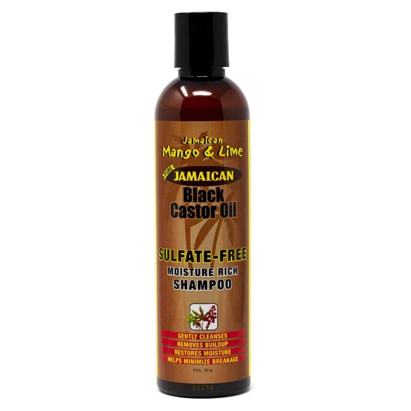 Jamaican Mango & Lime Black Castor Oil Sulfate Free Shampoo 8oz / 237ml