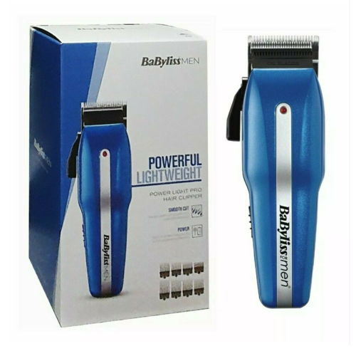 BaByliss Mens PowerLight Pro Hair Clipper Shaver Kit