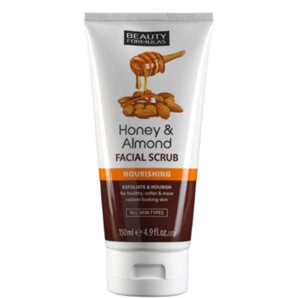 Beauty Formulas Honey & Almond Facial Scrub 150ML / 4.9fl.oz