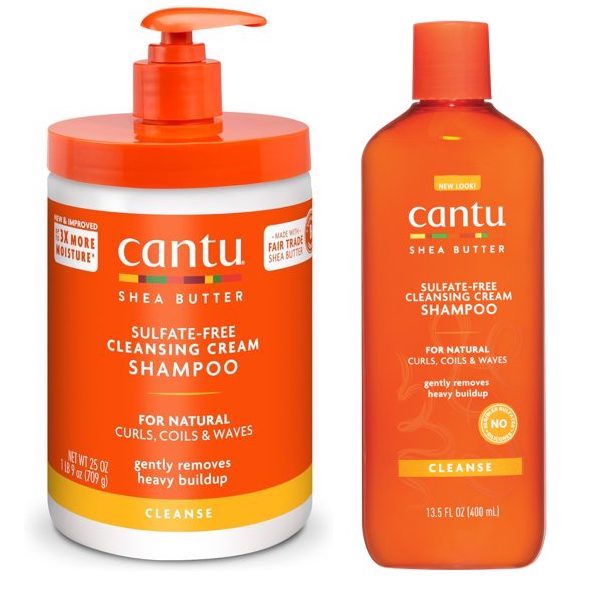 Cantu Shea Butter for Natural Hair Sulfate-Free Cleansing Cream Shampoo
