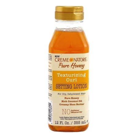 Creme Of Nature Pure Honey Texturizing Curl Setting Lotion 12oz / 355ML