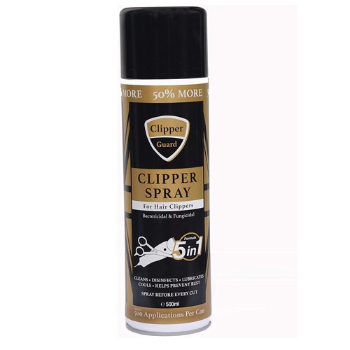 Clipper Guard Spray for Hair Clippers  5 In 1 Formula - 500mL