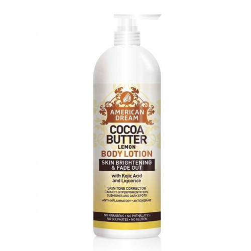 American Dream Cocoa Butter Lemon Lotion 750ml