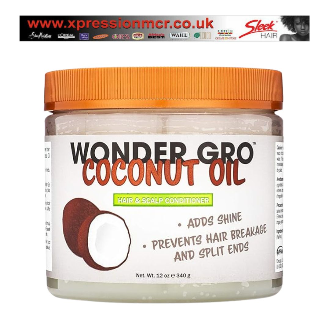 Wonder Gro Coconut Oil Hair & Scalp Conditioner 12 fl oz