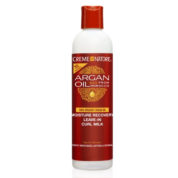 Creme of Nature Argan Oil Moisture Recovery Leave-IN Curl Milk 8oz