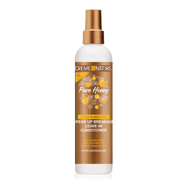 Creme Of Nature Pure Honey Break Up Breakage Leave-IN Conditioner 8 Fl.oz / 236ML
