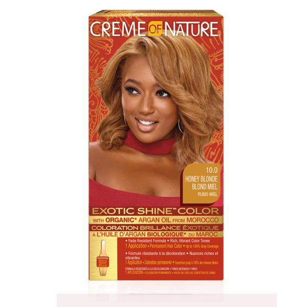 Creme of Nature Exotic Shine Color with Argan Oil From Morocco - 10.0 [Honey Blonde]