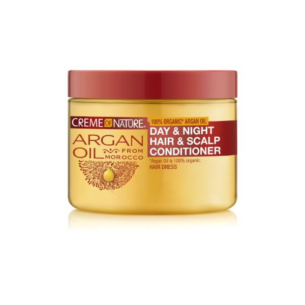 Creme of Nature Argan Oil Day & Night Conditioner Hair Dress 4.76 oz / 135g
