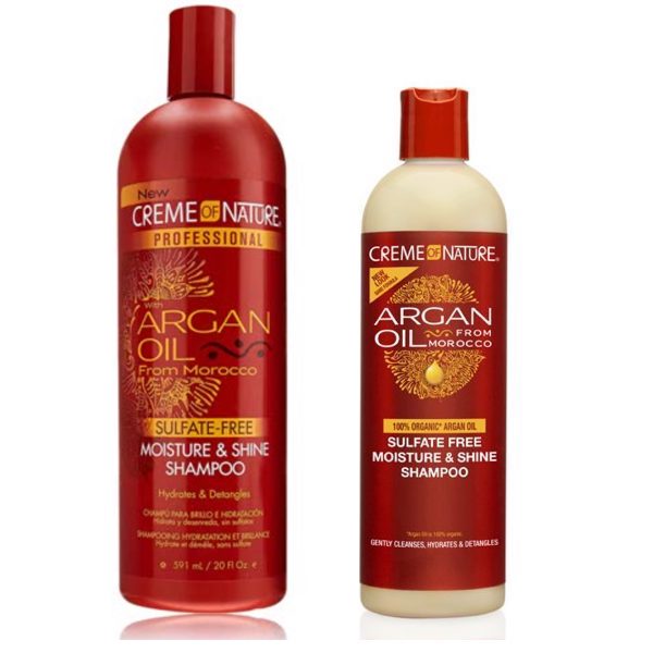 Creme Of Nature Argan Oil Sulfate-Free Moisture Shine Shampoo
