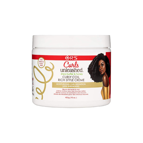 Curls Unleashed Shea Butter and Honey Curly Coil Rich Style Creme 20 ounce