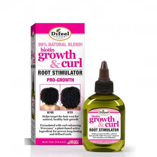 DIFEEL: GROWTH & CURL BIOTIN ROOT STIMULATOR 75ML