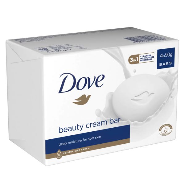 Dove Soap Original 4pk 90g