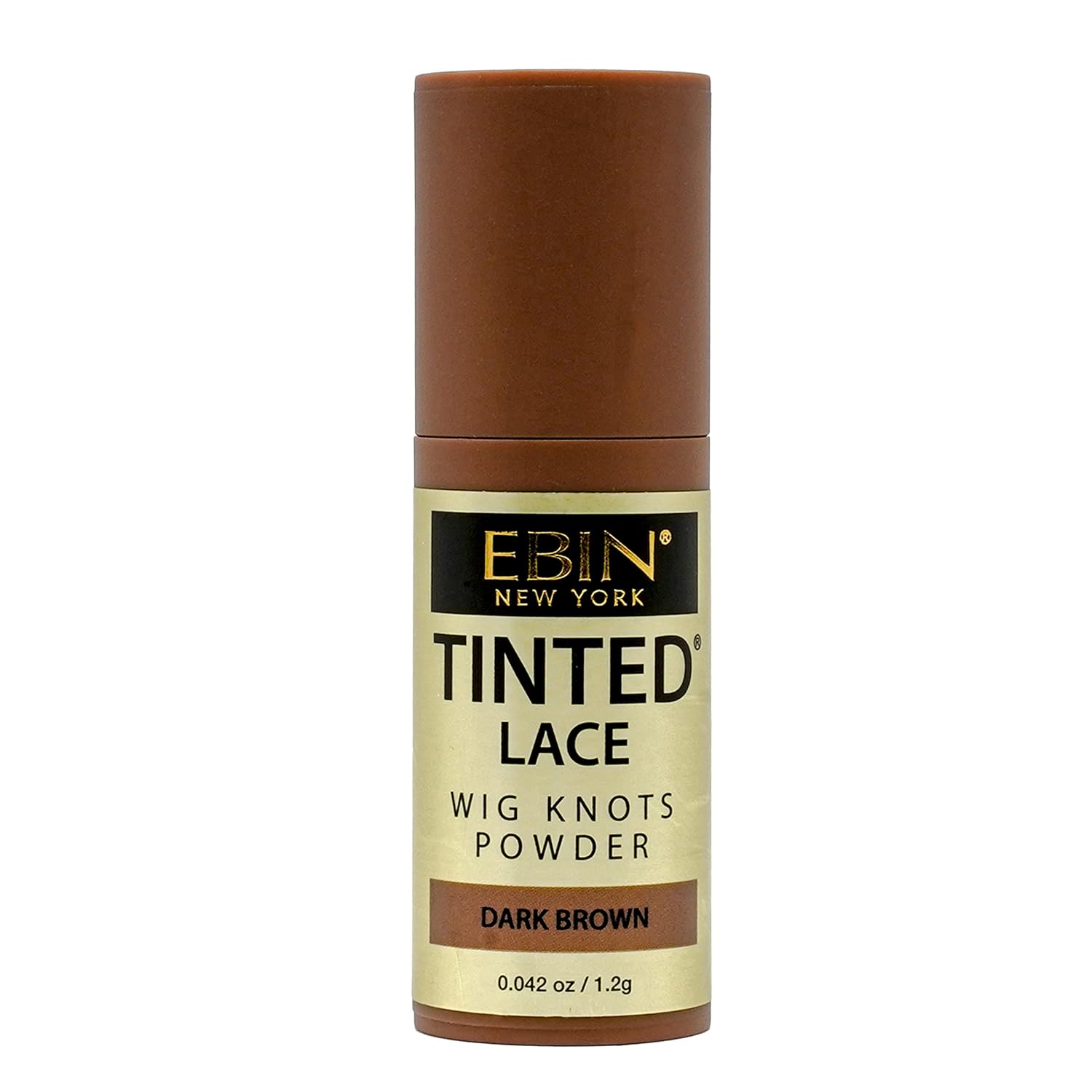 EBIN NEW YORK Tinted Lace Powder - Dark Brown, 1.2g