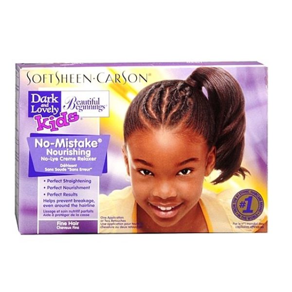 Dark & Lovely Beautiful Beginnings Relaxer Kit Fine