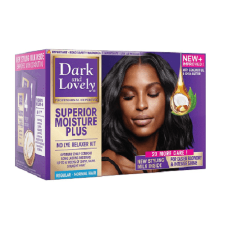 Dark & Lovely No Lye Relaxer Kit Regular