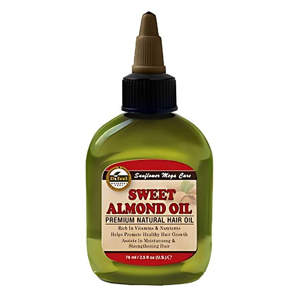 Difeel Sweet Almond Oil Premium Natural Hair Oil 76 Ml