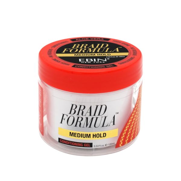 Ebin New York Braid Formula Conditioning Gel Medium Hold 3.53Fl.oz / 100mL