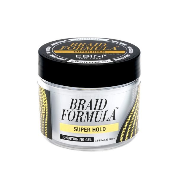 Ebin New York Braid Formula Conditioning Gel Super Hold 3.53fl.oz / 100mL