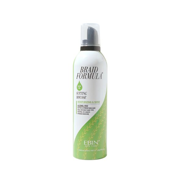 Ebin New York Braid Formula Setting Mousse Olive Oil