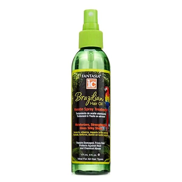 Fantasia IC Brazilian Hair Oil Keratin Treatment Spray 6Fl.oz / 177mL