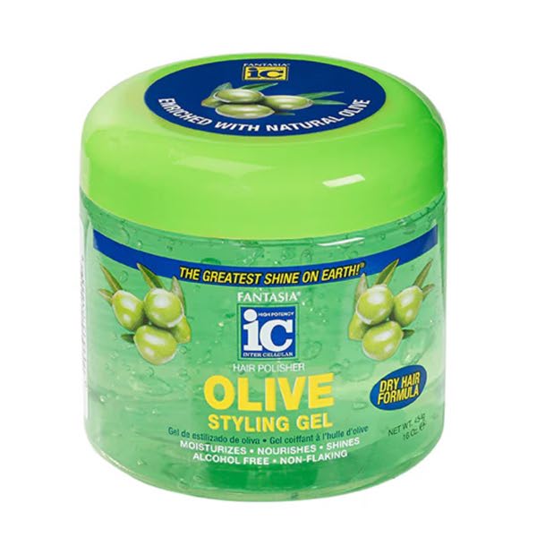 Fantasia Olive Oil Styling Gel Jar 16oz