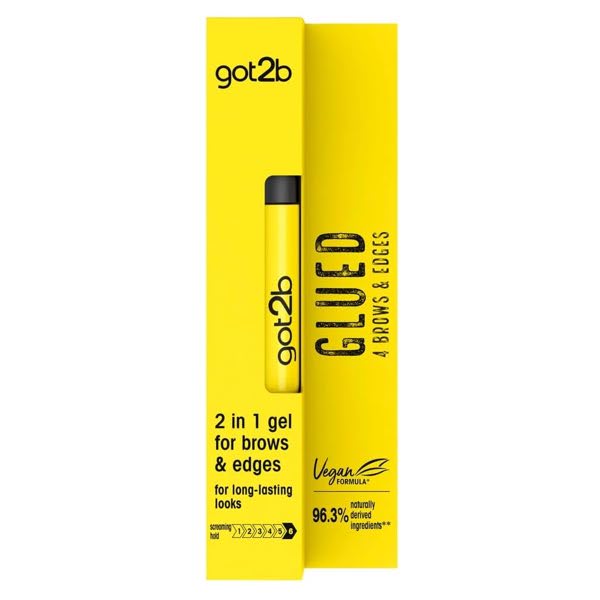 Got2b Glued for Brows & Edges 2 in 1 Wand Eyebrow Gel 16 mL