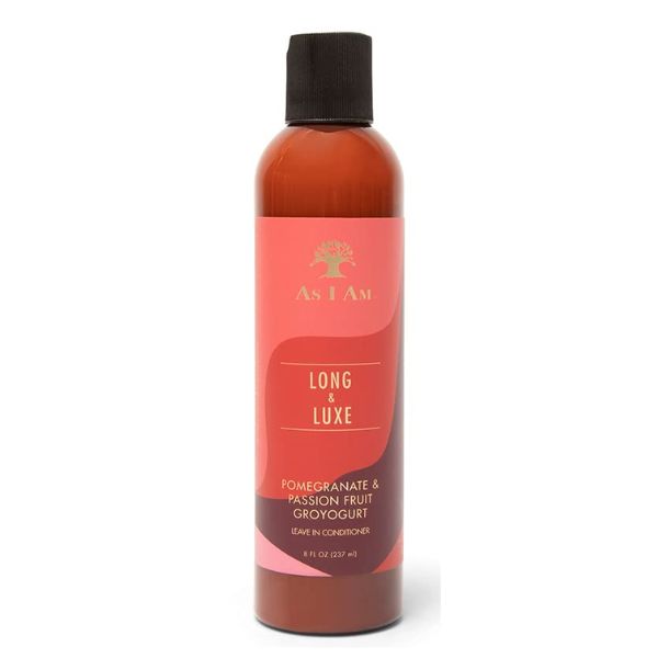 As I Am Long and Luxe GroYogurt Leave In Conditioner 8fl.oz / 237ml