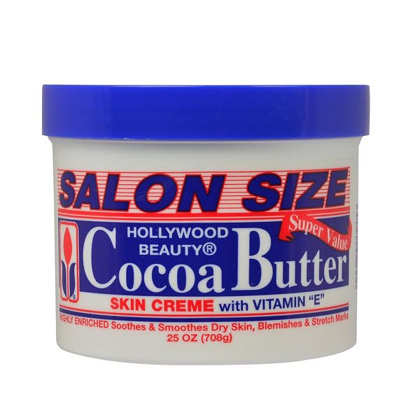 Hollywood Beauty Cocoa Butter Skin Cream Salon Size 25oz