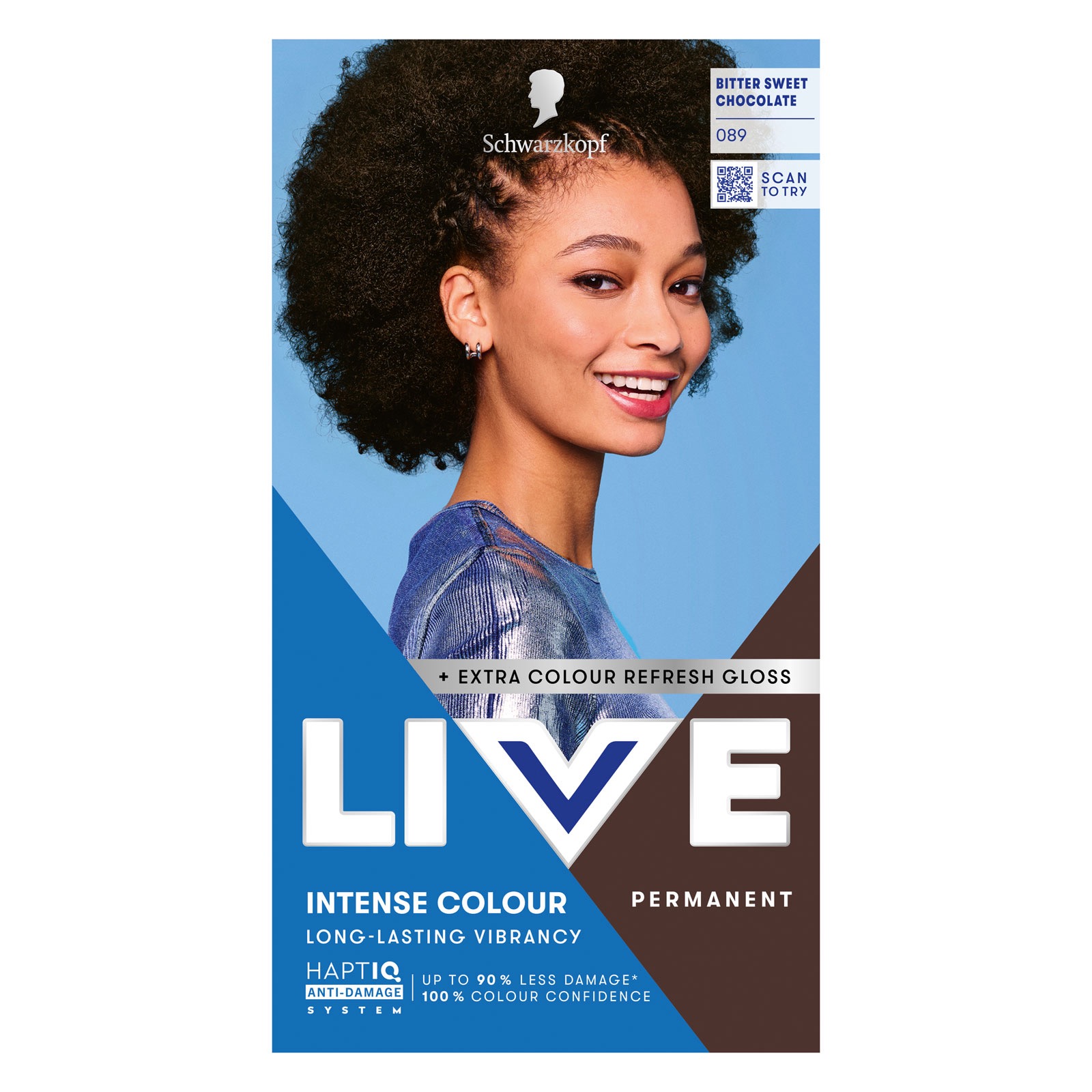Schwarzkopf Live Intense Colour - Bitter Sweet Chocolate 089