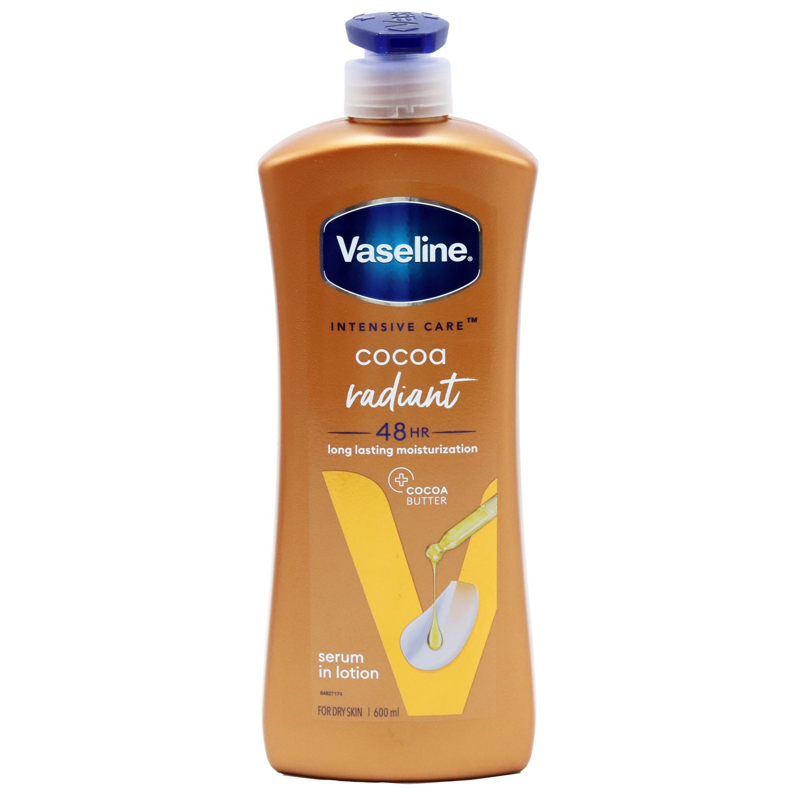 Vaseline Intensive Care Lotion Cocoa Radiant 20.3 fl oz (600 ml)