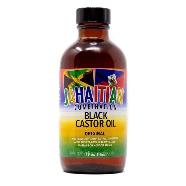 Jahaitian Combination Black Castor Oil Original 4oz