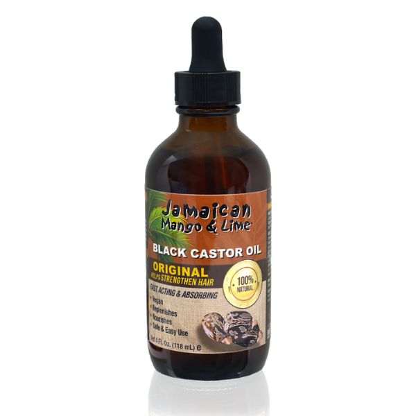 Jamaican Mango & Lime Black Castor Oil 4 oz / 118mL - Original