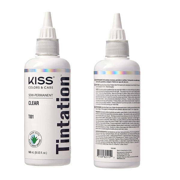 KISS COLORS TINTATION SEMI PERMANENT CLEAR T001