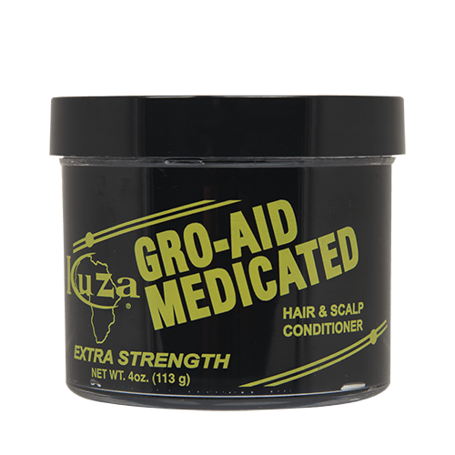 Kuza Gro-Aid Medicated Hair & Scalp Conditioner 4oz / 113g