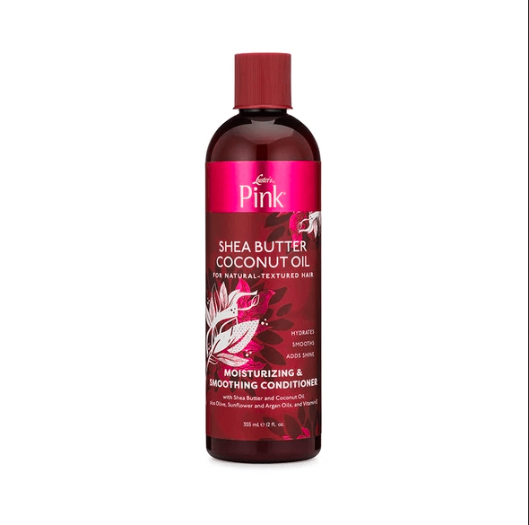 LUSTER'S PINK SHEA BUTTER COCONUT OIL MOISTURIZING & SMOOTHING CONDITIONER 12 OZ