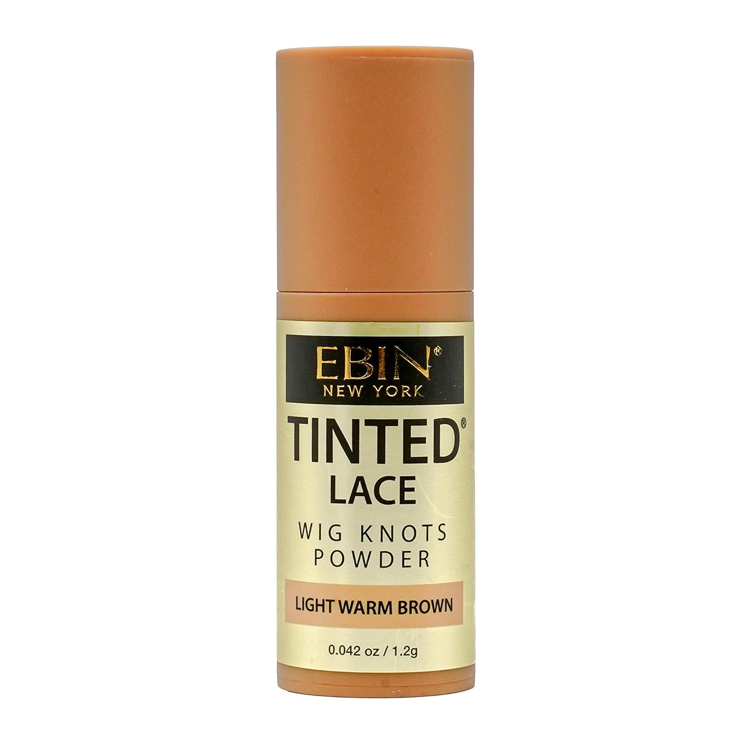 EBIN NEW YORK Tinted Lace Powder - Light Warm Brown, 1.2g