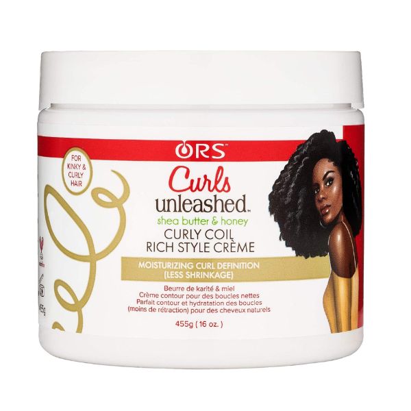 Ors Curls Unleashed Shea Butter And Honey Curl Defining Creme 16oz / 455g