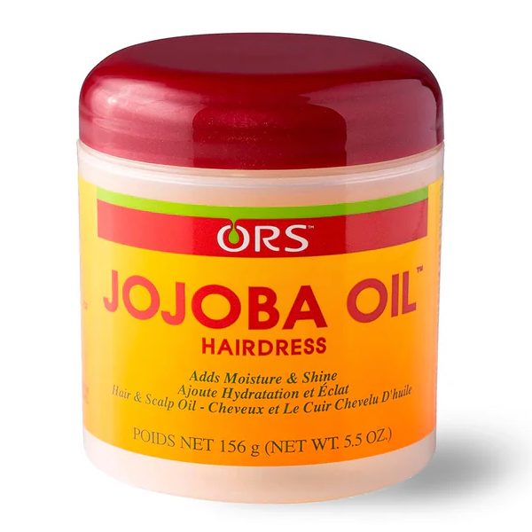 ORS Jojoba Oil Hairdress adds Moisture & Shine (5.5 oz) / 156g