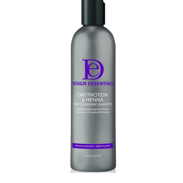 Design Essentials Oat Protein & Henna Deep Cleansing Shampoo 8fl.oz