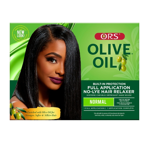 Ors Olive Oil Built-In Protection New Growth No-Lye Hair Relaxer - Normal Strength