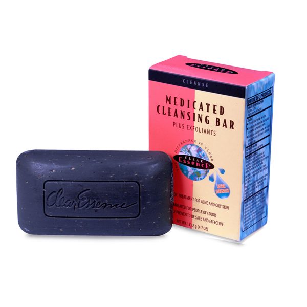 Clear Essence Platinum Extra Strength Medicated Cleansing Bar plus Exfoliants (4.7 oz.)