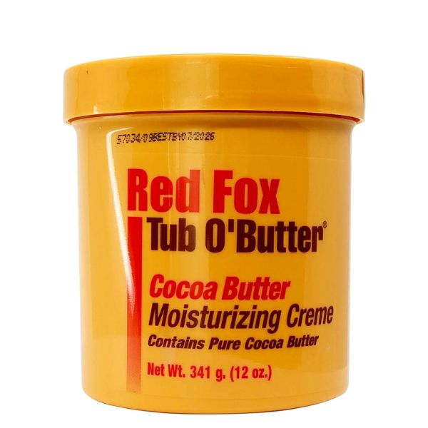 Red Fox Tub O Butter Cocoa Butter Moisturizing Cream