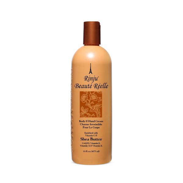 Rinju Beaute Reelle Body and Hand Lotion With Shea Butter 16oz / 473mL