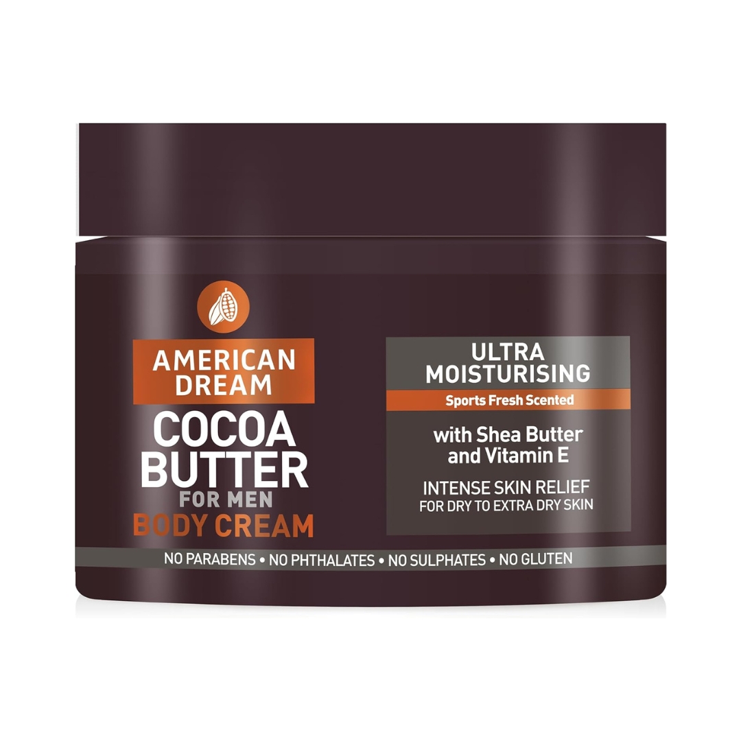 American Dream Cocoa Butter Body Cream for Men 16oz / 500ml