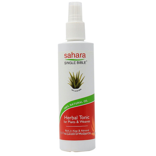 Sahara Single Bible | Herbal Tonic Plaits & Weaves (250ml)