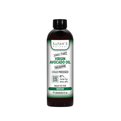 Safah's natural Cold pressed 100% pure Virgin Avocado oil