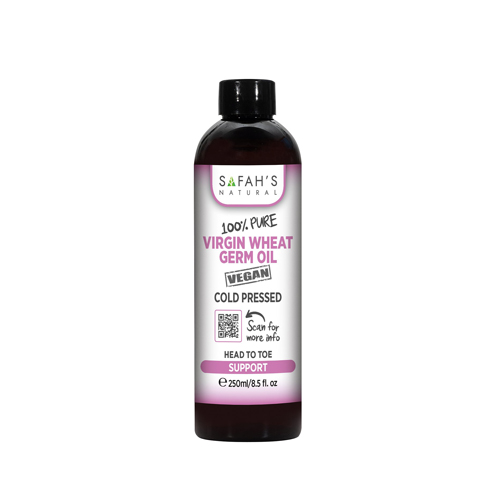 Safah's natural Cold pressed 100% pure Virgin Wheat Germ Oil