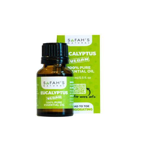 Safah's natural Eucalyptus essential oil 100% pure 15ml